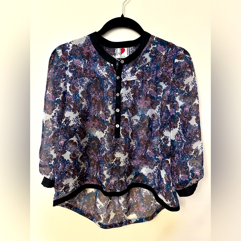 Free People sheer top